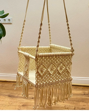 Macramé Sand Dune Toddler Swing