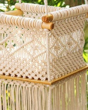 Macramé Sandstone Toddler Swing